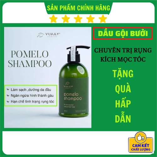 Dầu Gội Mọc Tóc VIJULLY [CHÍNH HÃNG], Dầu Gội Bưởi - Giúp Kích Thích Mọc Tóc,Làm Dài Tóc,Phục Hồi Tóc Hư Tổn