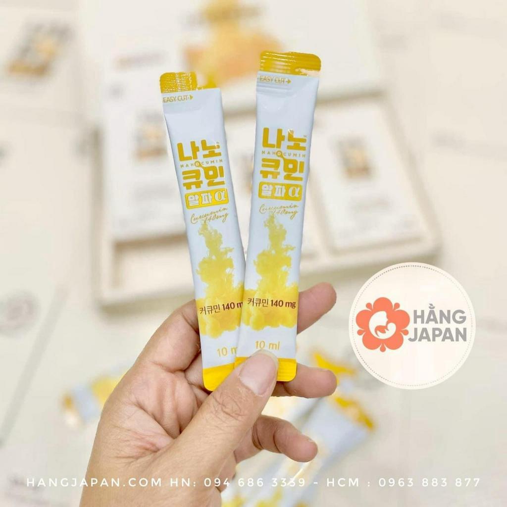 Nghệ Nano Curcumin nội địa Hàn mẫu mới 30 gói(Date 2025)