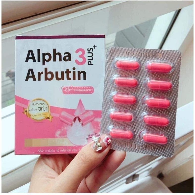 Vỉ 10 viên ALPHA ARBUTIN Thái Lan