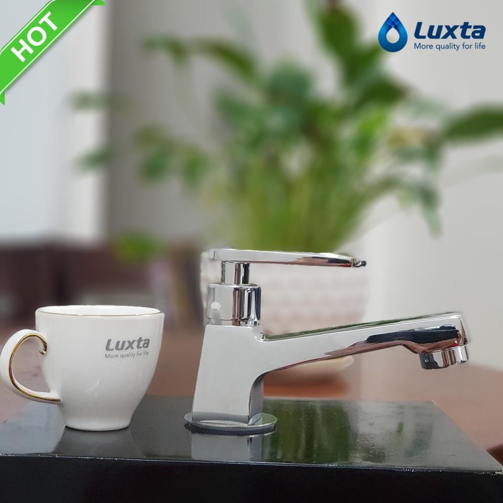 Vòi lavabo rửa mặt Cao cấp gạt   Luxta L1114T3, bảo hành 05 năm