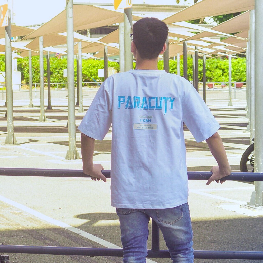Áo thun nam nữ Unisex PARACUTY Basic - P02 chất liệu cotton 100%, co giãn 4 chiều, dày dặn, form rộng tay lỡ | BigBuy360 - bigbuy360.vn