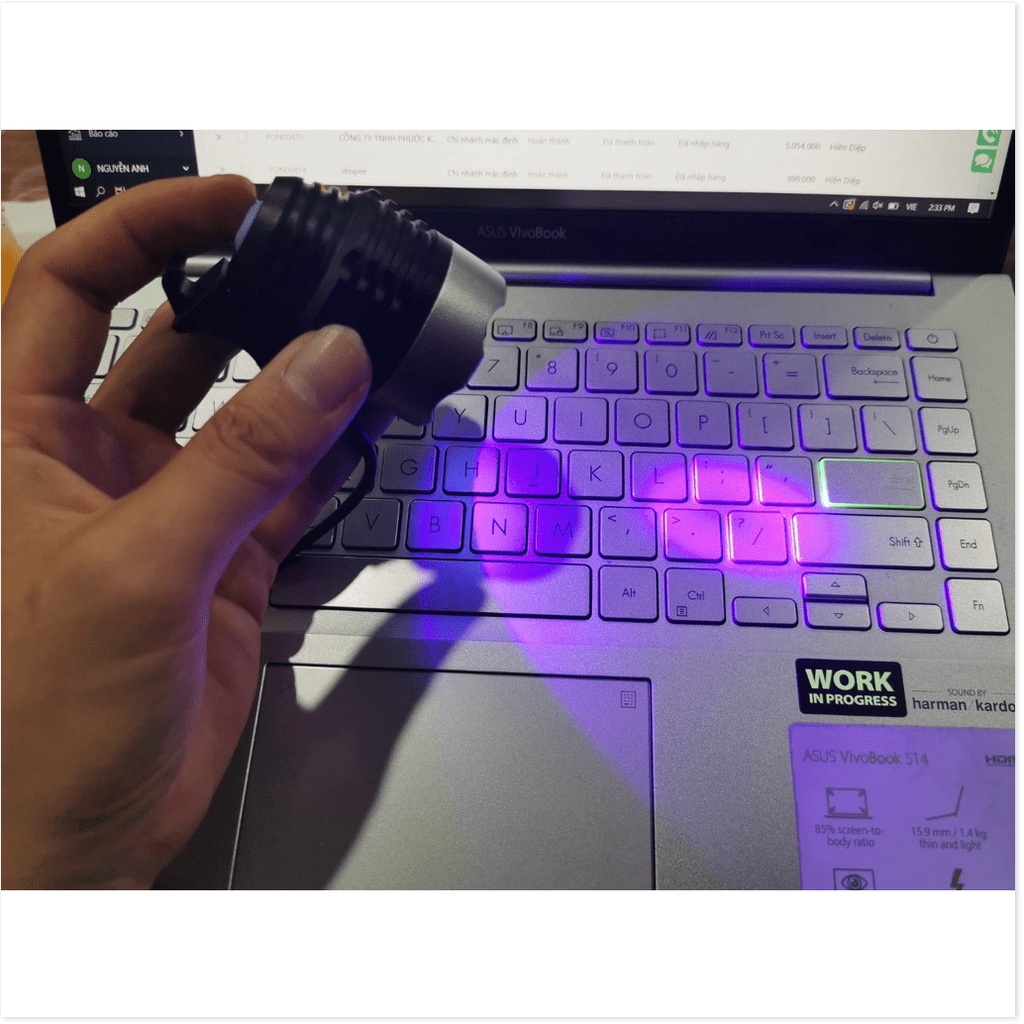 Đèn Led Uv USB Sấy Keo UV, Đèn Soi UV Kẹp USB 5V 10W .Uy Tín - Chất Lượng - Giá Hủy Diệt