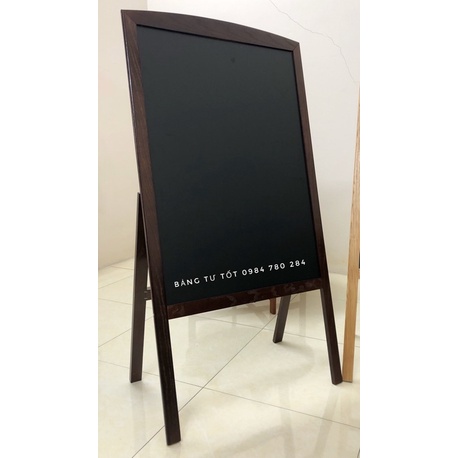 Bảng menu 1 mặt chân gấp khung vòm 60x120cm