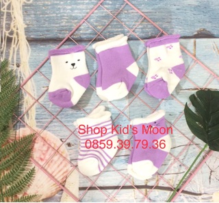 Set 5 đôi tất cho bé