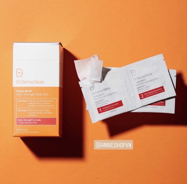 Miếng tẩy da chết hoá học Dr Dennis Gross Peel Pad | BigBuy360 - bigbuy360.vn