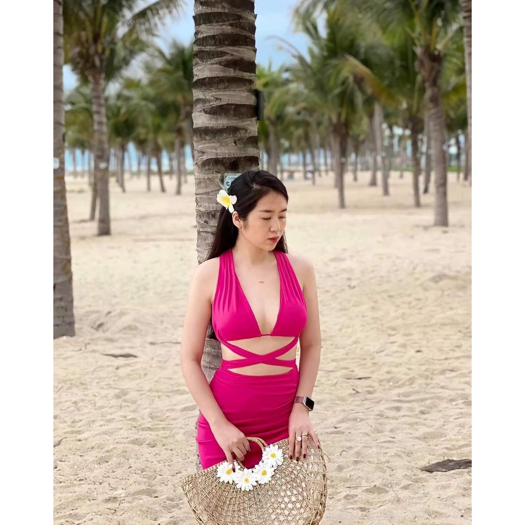 Bikini 2 Mảnh Kèm Chân Váy Sexy Freesize Bin Sports BHV120