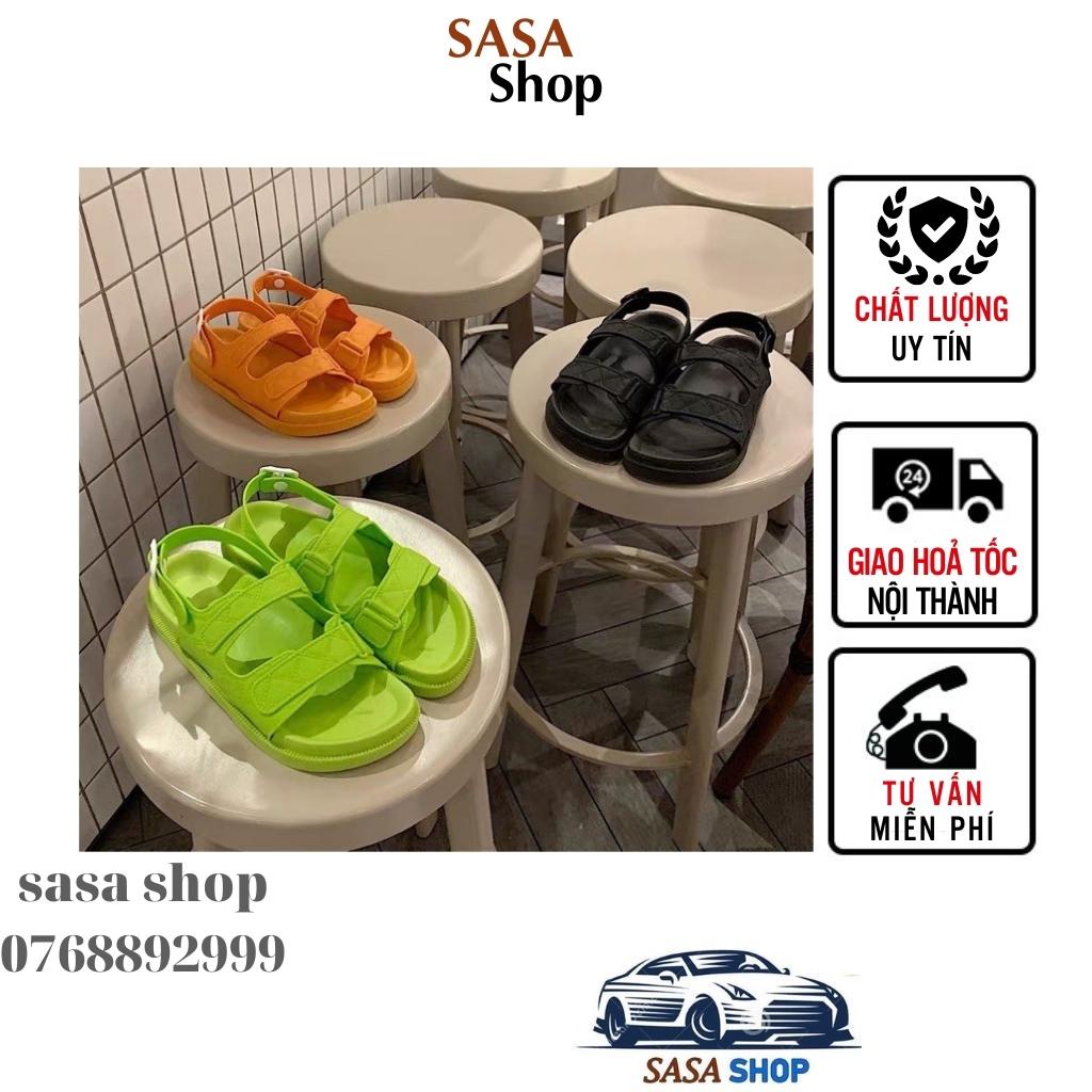 nick 6 Sasa shop Dép sanđal nữ 2 quai Trám mẫu mới