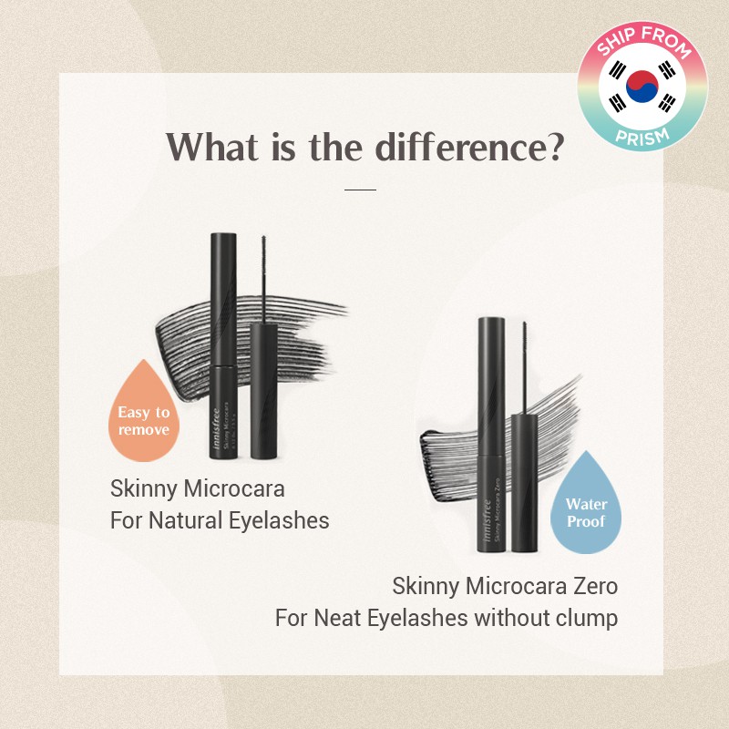 [Hàng mới về] Mascara Innisfree chống thấm nước và giữ màu lâu trôi siêu nhỏ 3.5g | BigBuy360 - bigbuy360.vn