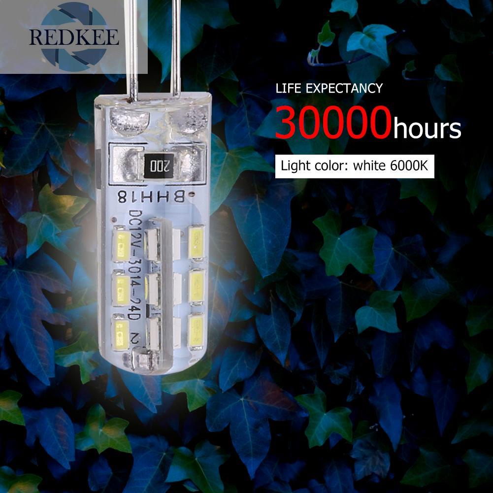 Bóng Đèn Led G4 2w Dc 12v 24 Smd3014 110lm