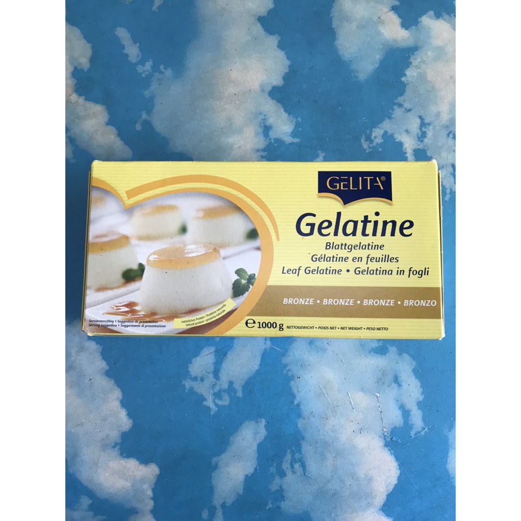 Gelatine lá 50g Đức (khoảng 14 đến 15 lá) | BigBuy360 - bigbuy360.vn