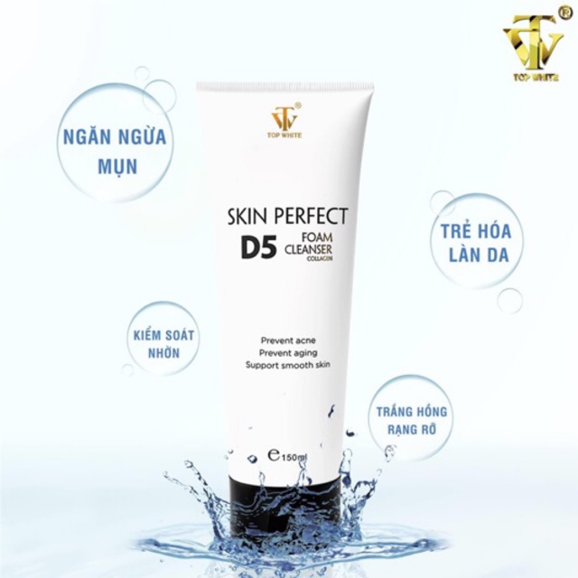 Top White D5 mới TQA