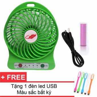 Quạt tích điện mini 3 tốc độ tiện lợi(2)