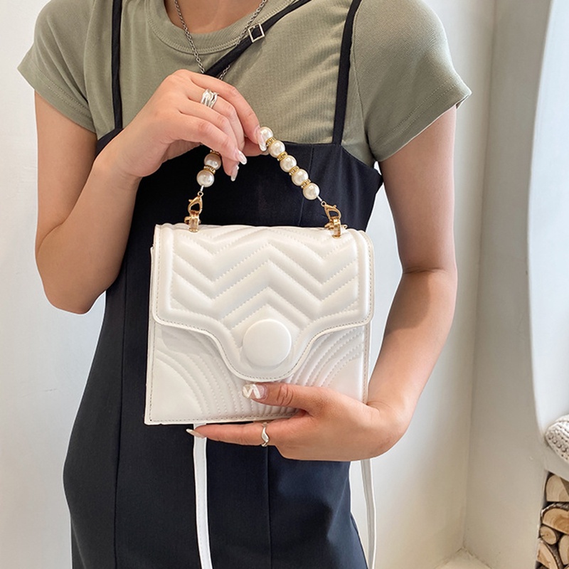 Túi IELGY đeo chéo màu sắc đơn giản cổ điển dành cho nữ