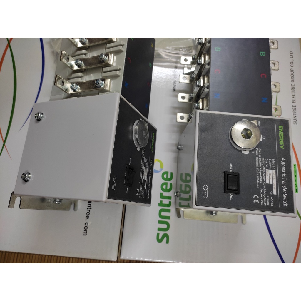 Bộ chuyển nguồn điện tự động ATS 4P 100A-380V - ENERGY-ATS 4P 100A 380v