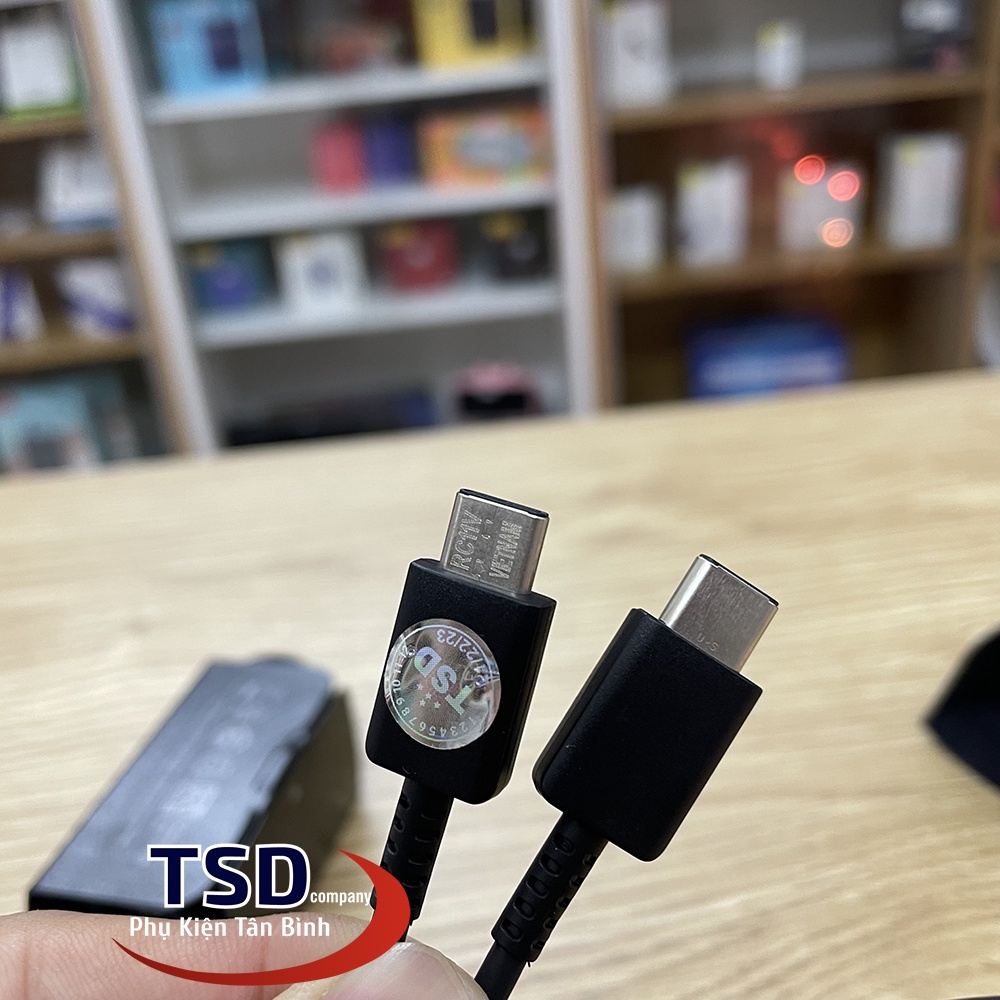 Cáp Sạc Nhanh Type C to Type C Samsung PD 25W Chính Hãng
