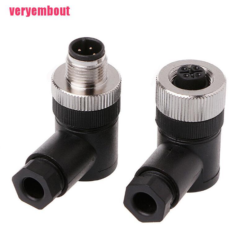 Đầu nối cảm biến M12 3/ 4/ 5 pin tiện lợi