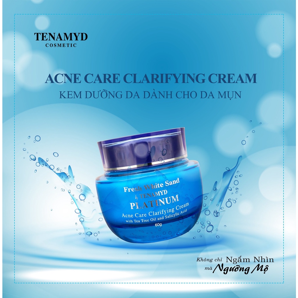 Kem Dưỡng Cho Da Mụn Fresh White Sand By Tenamyd Acne Care Clarifying