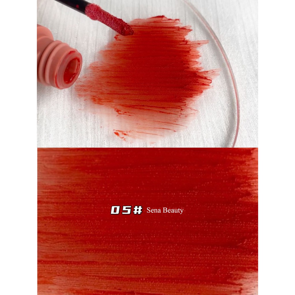 Son kem lì Herorange Vuông Matte Lip Color Sena Beauty | BigBuy360 - bigbuy360.vn