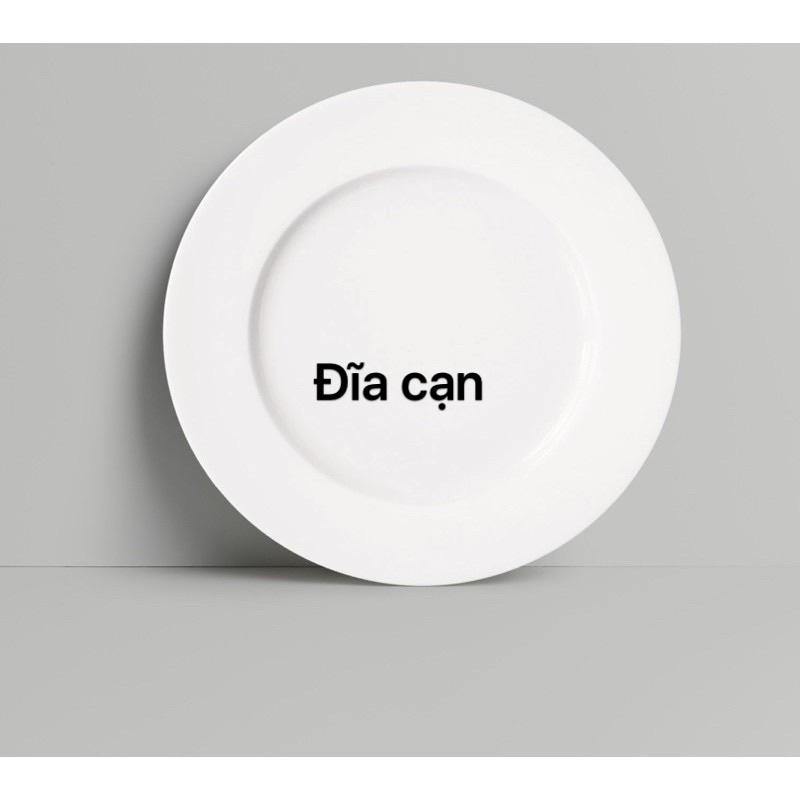 Bát đĩa sứ trắng cao cấp đủ size đủ kích thước mâm cỗ size từ 5cm đến 30cm thoải mái lựa chọn