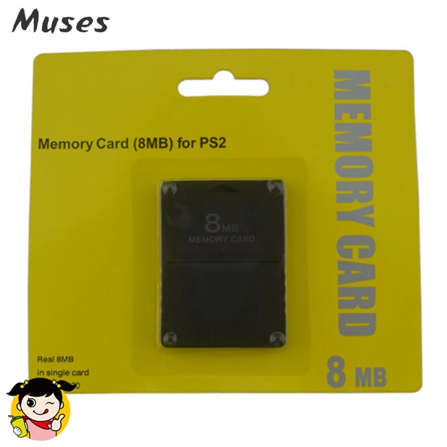 Muse07 Thẻ nhớ dành cho Sony Playstation 2 PS2 8MB 16MB 32MB 64MB 128MB 256mb