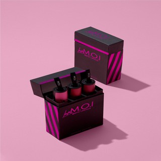 Set 3 Son Thỏi  LOVE M.O.I SPECIAL EDITION Son Hồ Ngọc hà - Mỹ Phẩm M.O.I 2020