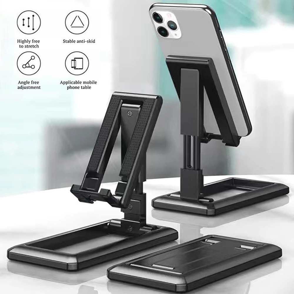 Giá Đỡ Điện Thoại/Máy Tính Bảng Để Bàn Có Thể Điều Chỉnh Kích Thước