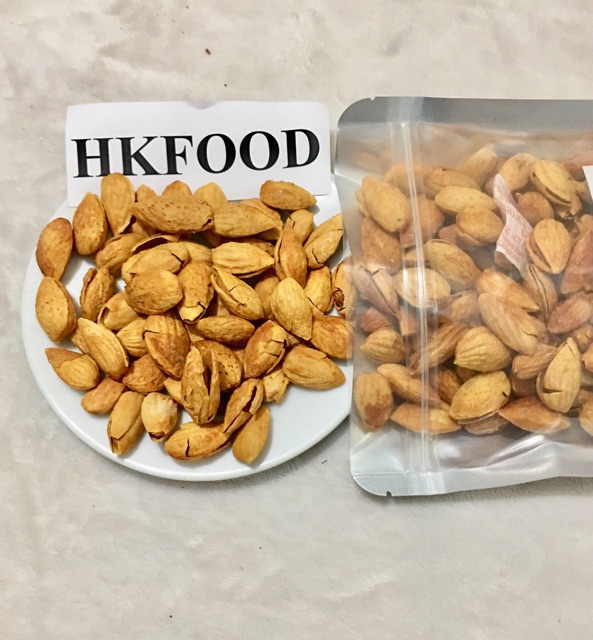 Gói 500g Hạnh nhân rang bơ vỏ mỏng