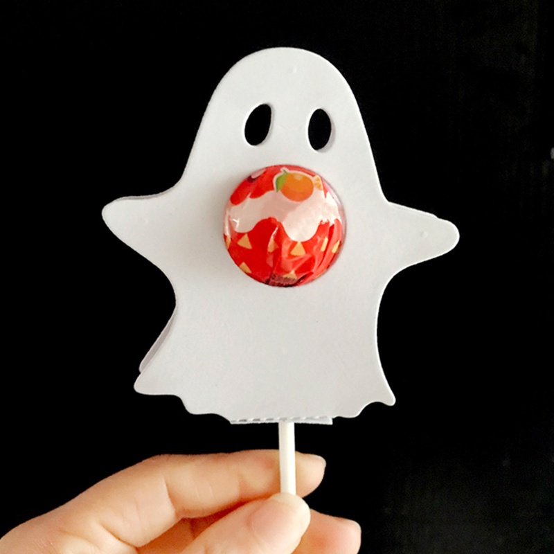 Sc halloween ghost lollipop holder cắt chết thủ công mỹ nghệ thủ công diy scrapbooking đồ dùng dập nổi cho trẻ em kids gi
