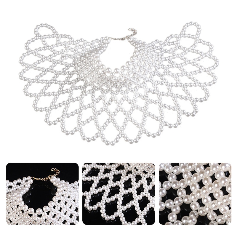 Dây Chuyền Bodychain Đính Ngọc Trai Quyến Rũ Cho Nữ