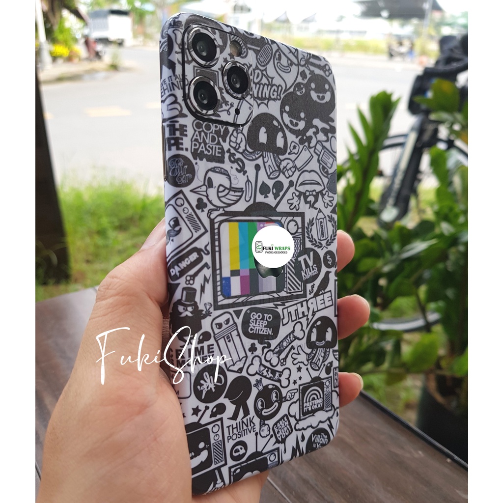 Tấm dán Skin FULL VIỀN |SM05| Dành Cho 12 Pro Max 11 Pro max X XS XR XSMAX 6Plus 7Plus 8Plus ip5 ip6 ip7 ip8