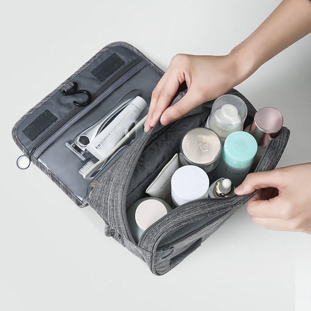 Túi Đựng Đồ Trang Điểm Chống Nước Kèm Móc Treo Cho Nhà Tắm
