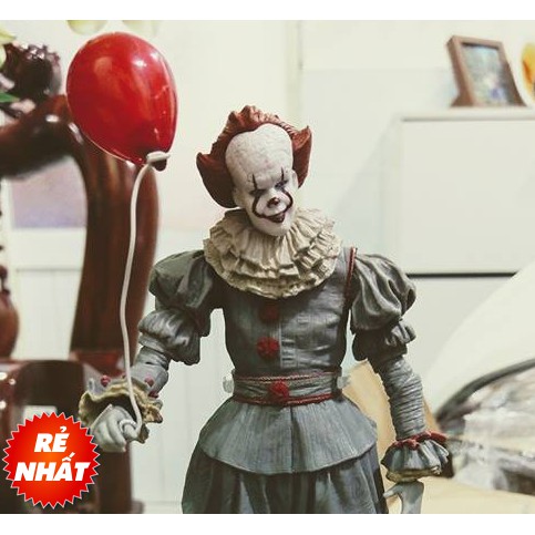Mô hình Hề ma quái  IT Pennywise  - cao 16cm. Không kèm giá đỡ