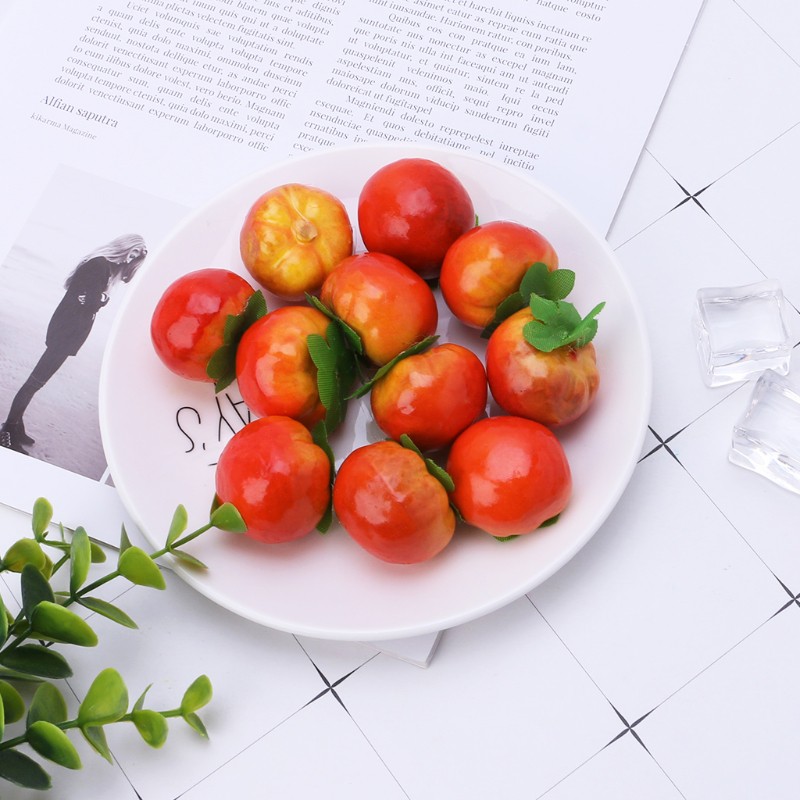 Set 20 Quả Cà Chua Giả Bằng Nhựa Dùng Trang Trí