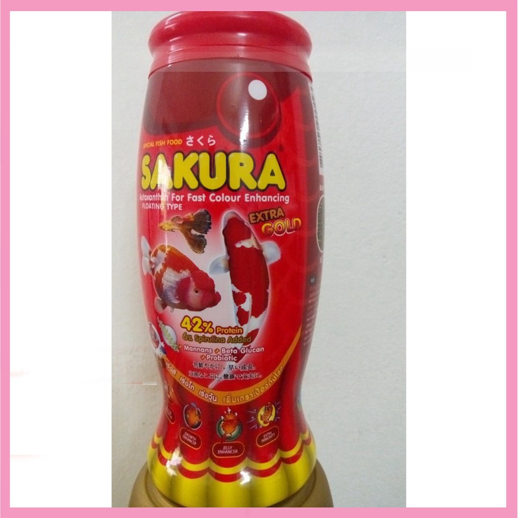 Lọ thức ăn Sakura 42% (250g)