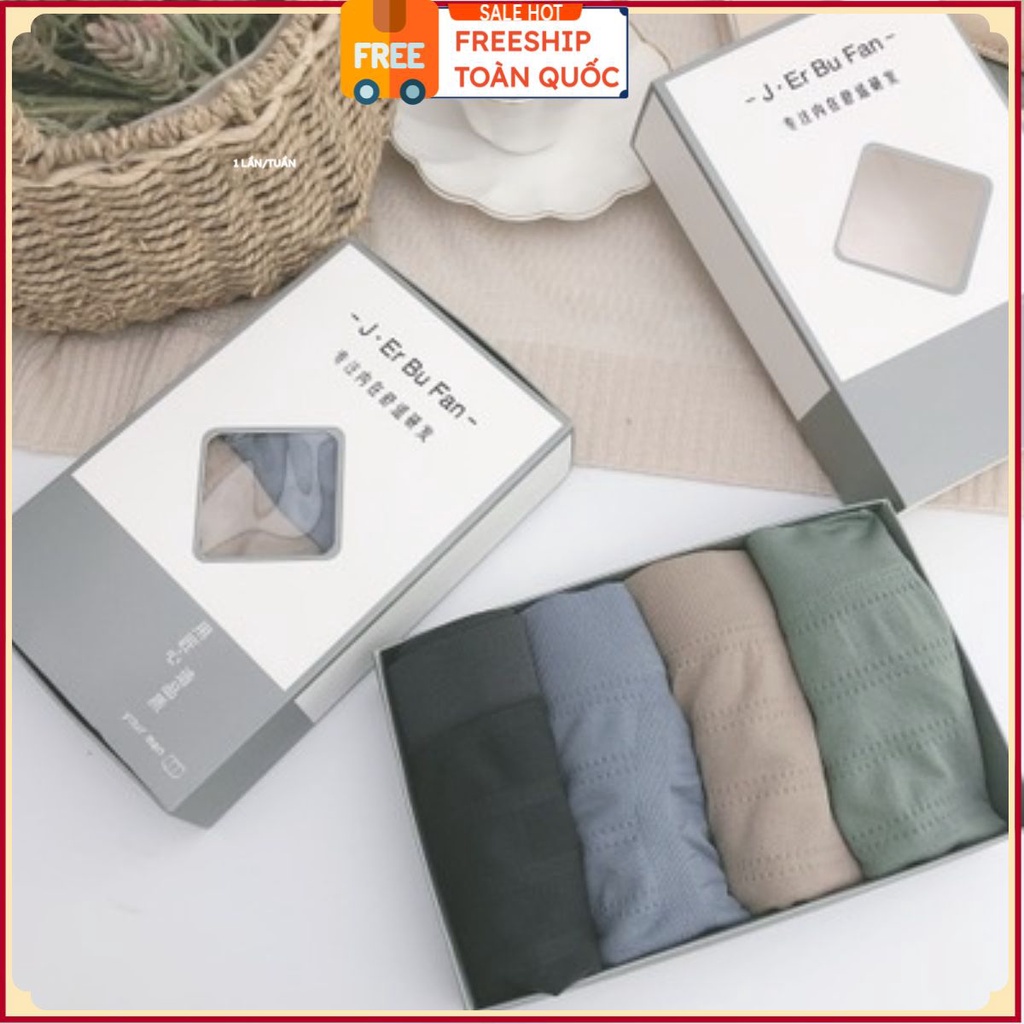 PVN36636 Set 4 quần lót nam thông hơi t2 . . .