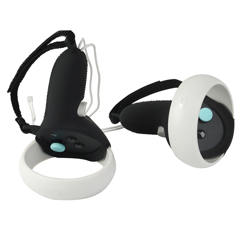 Vỏ Bọc Tay Cầm Điều Khiển Thực Tế Ảo Oculus Quest 2 VR Bằng Silicone Mềm