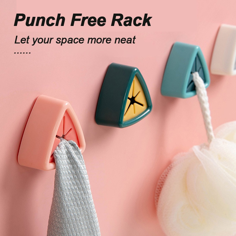 Giá Đỡ Treo Khăn Gắn Tường Không Cần Khoan Tiện Dụng