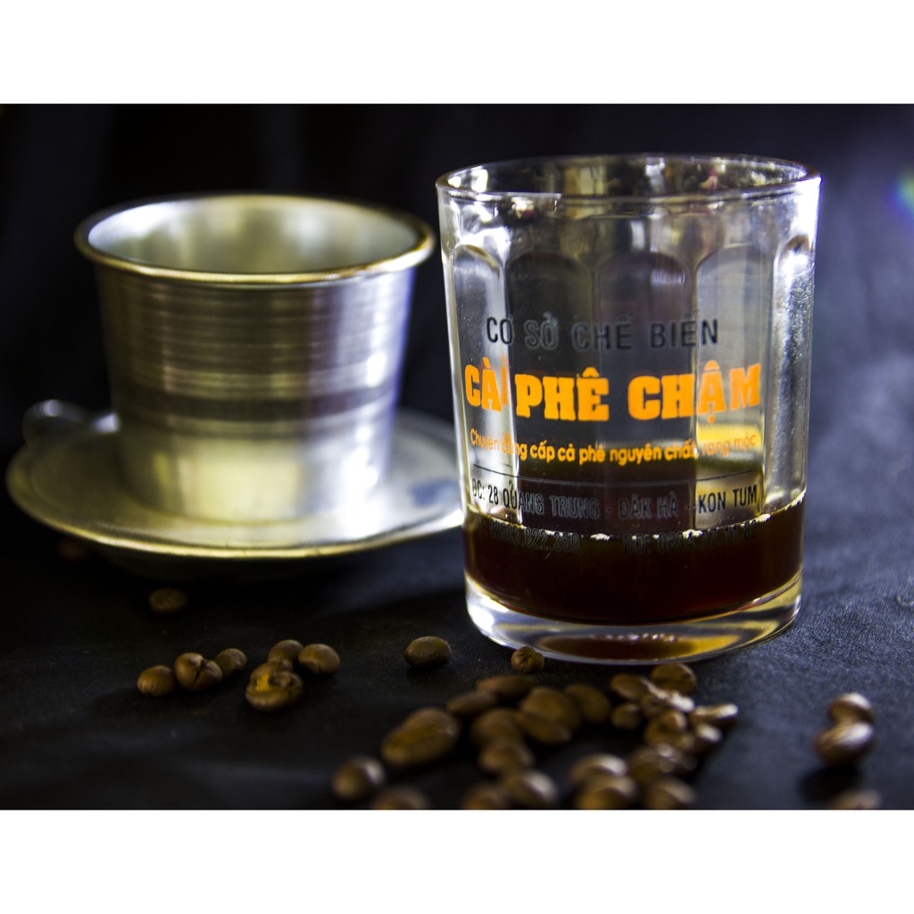 Combo 1kg cà phê nguyên chất rang mộc Chậm Coffee – Yêu Thương 250g (Không kèm phin) | BigBuy360 - bigbuy360.vn