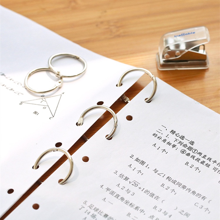 Flowertree Dụng Cụ Bấm Lỗ Giấy Thiết Kế Đơn Giản Tiện Dụng