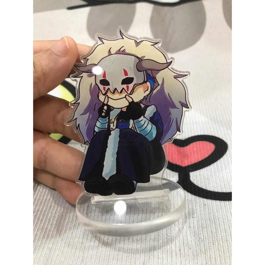 Mô hình đứng standee 2 mặt Anime, chibi, nhân vật Totoro, Baymax, Sesshomaru (Inuyasha), Shin Ah (Ak