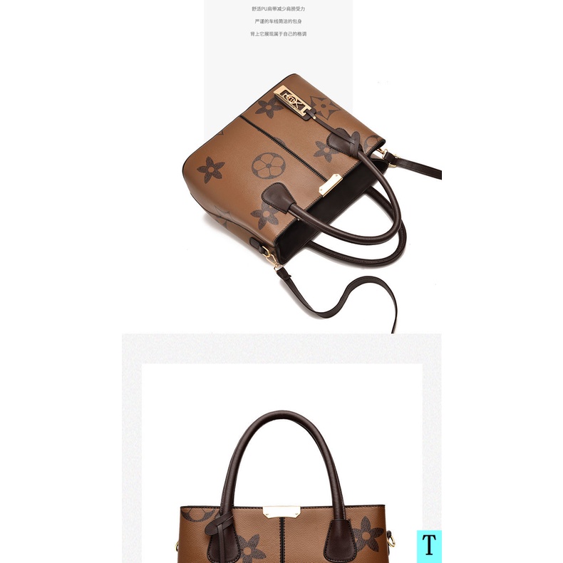 Túi Xách Phong Cách Âu Mỹ Thời Trang 2020 Cho Nữ Trung Niên