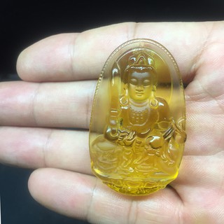 Phật Hộ Mệnh Tuổi Mão - Văn Thù Bồ Tát Màu Vàng