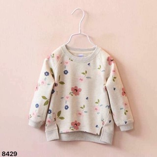 Áo da cá Hàn Quốc dài tay cực xinh cho bé gái.