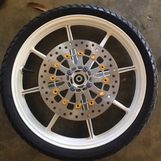 Dĩa thắng  267mm KINGDRAG V2 honda&yamaha MẪU MỚI SIÊU BỀN   4 lỗ THÔNG DỤNG