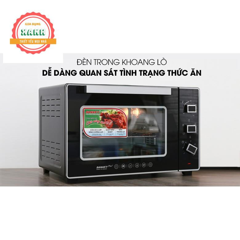 Lò nướng Sanaky VH3599S2D 35 lít, lò nướng chính hãng bền bỉ bảo hành 12 tháng