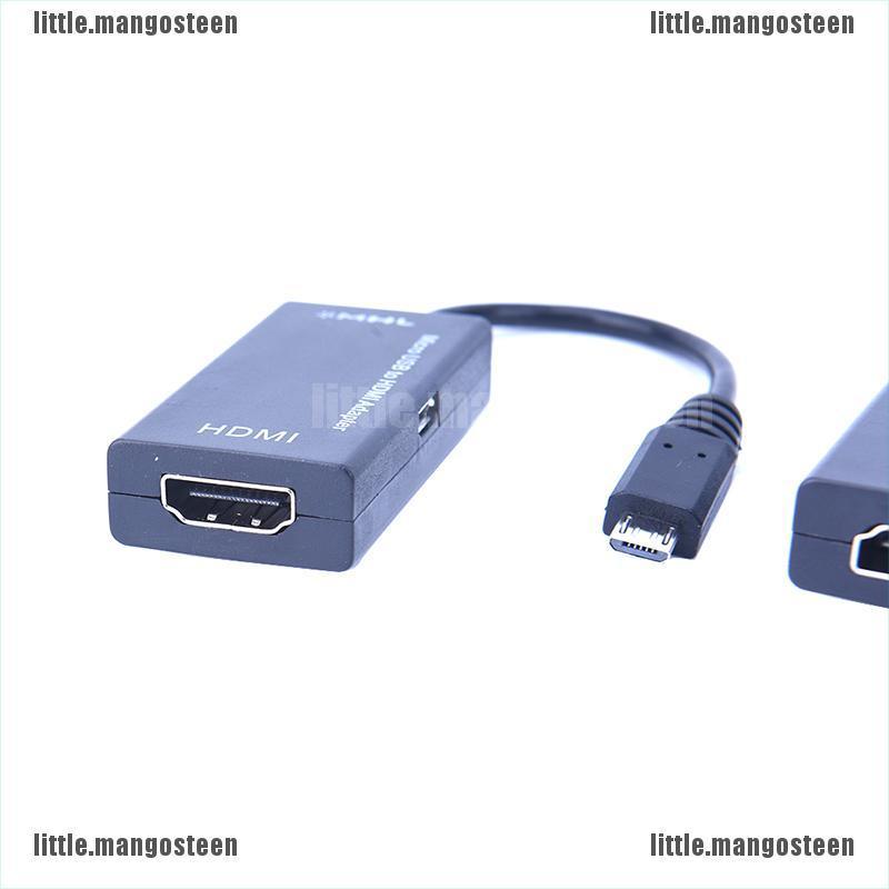 Dây Cáp Chuyển Đổi Micro Usb Sang Hdmi 1080 P Hd Tv Dành Cho Điện Thoại Android