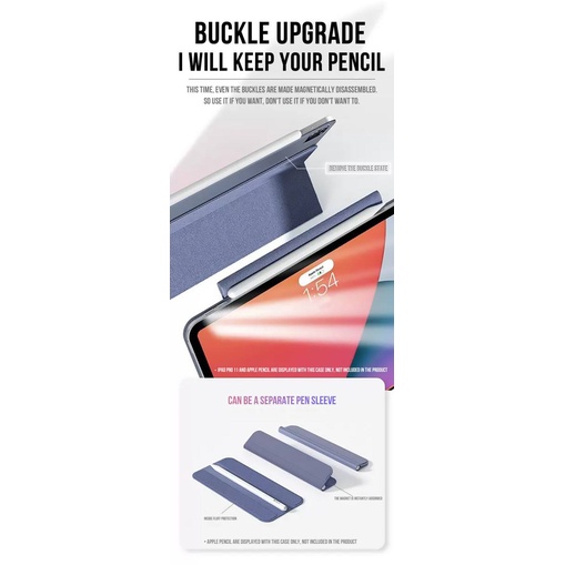 Bao Da Calstone New series Magnetic 3in1 IPad mini 6 ~ Air4 Air5 ~ 2020 2021 Pro 11 ~ 2020 2021 Pro 12.9
