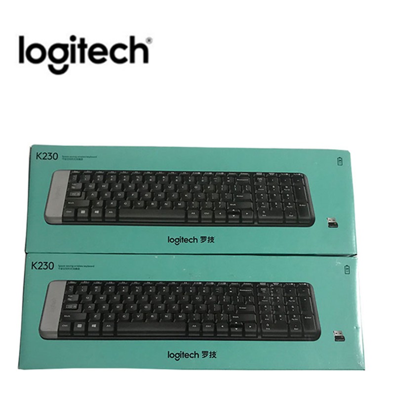 Logitech K230 Wireless USB Standard Keyboard Mini 2.4G Wireless Keyboard and Unified Receiver