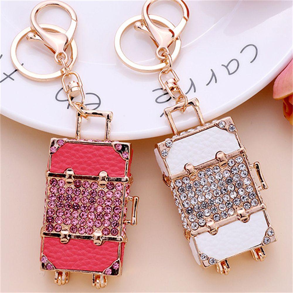 Móc Khóa Hình Vali Độc Đáo Sáng Tạo Trang Trí Túi Xách