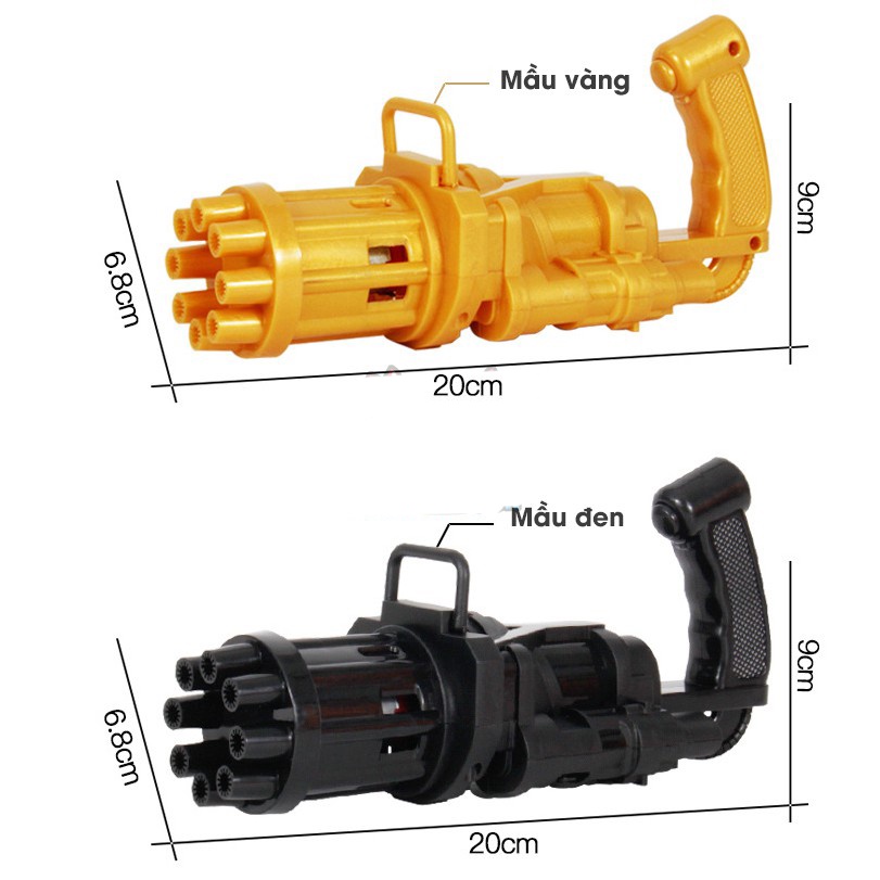 Súng bắn bong bóng xà phòng đồ chơi cho bé 3 tuổi TEEMO TOY-04